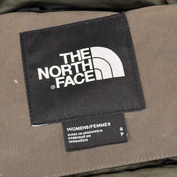 The North Face Olive Green Parka with Fur Hood - Picture 4 of 12